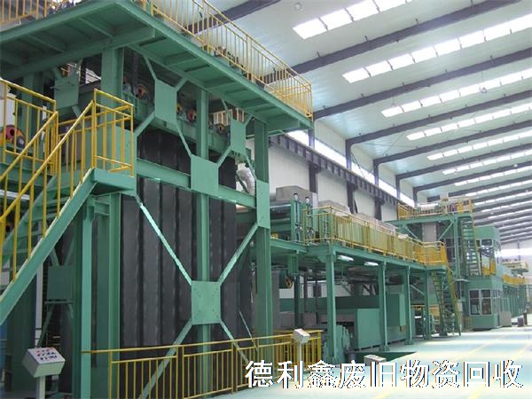 鍍鋅生產(chǎn)線(xiàn)回收，彩圖流水線(xiàn)設(shè)備回收